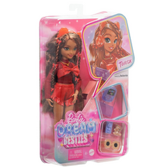 Barbie Dream Besties Doll & Accessories Playset, Teresa Posable Fashion Doll The Barbie Dream Besties dolls inspire kids to share their unique talents with the world, just like Teresa! HYC23