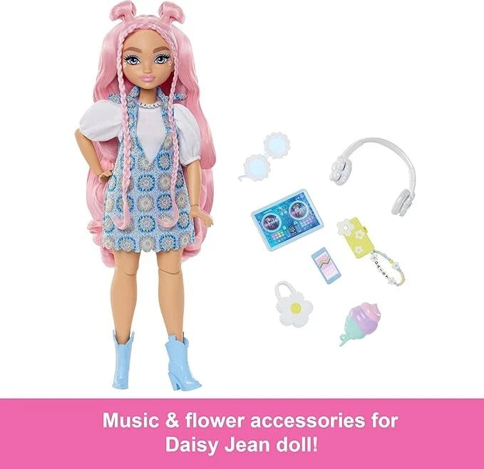 Barbie Dream Besties Doll and Accessories, Daisy Jean Posable Fashion Doll thumbnail