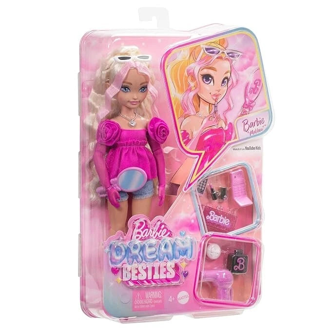 Barbie Dream Besties Doll and Accessories, Daisy Jean Posable Fashion Doll thumbnail