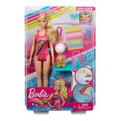 Barbie Dreamhouse Adventures Swim 'n Dive Doll GHK23