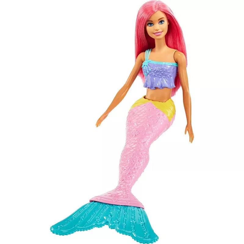 Barbie Dreamtopia Mermaid Doll Colorful Tail, Fantasy Princess Mermaid Toy