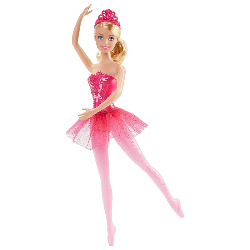 Barbie Fairytale Ballerina Doll Pink DHM42 thumbnail