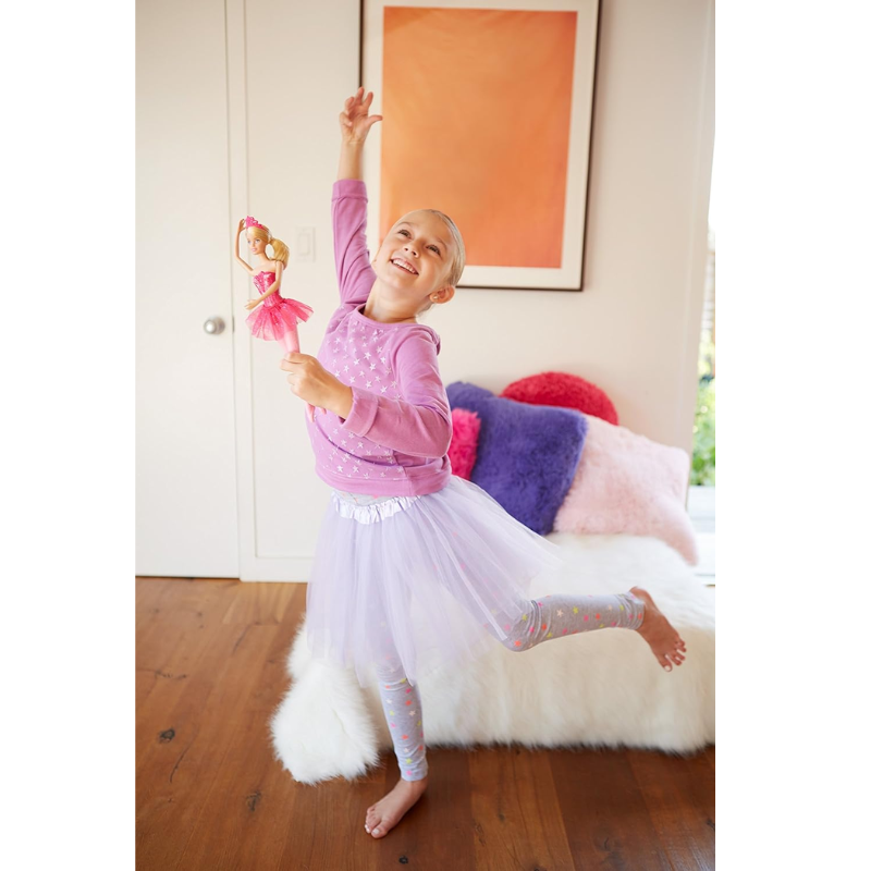 Barbie Fairytale Ballerina Doll Pink DHM42 thumbnail