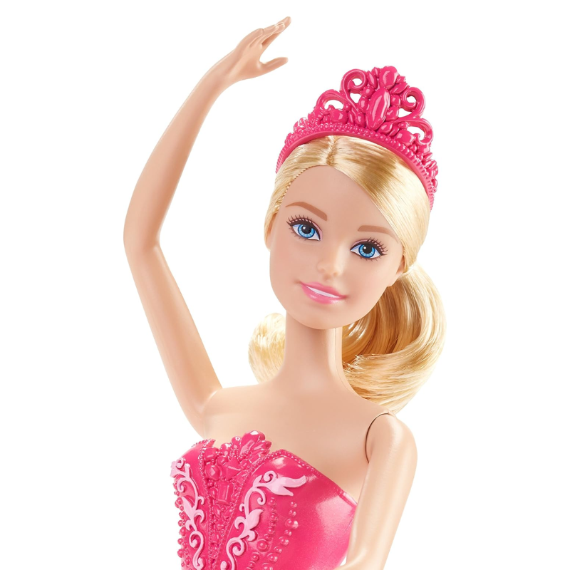 Barbie Fairytale Ballerina Doll Pink DHM42 thumbnail