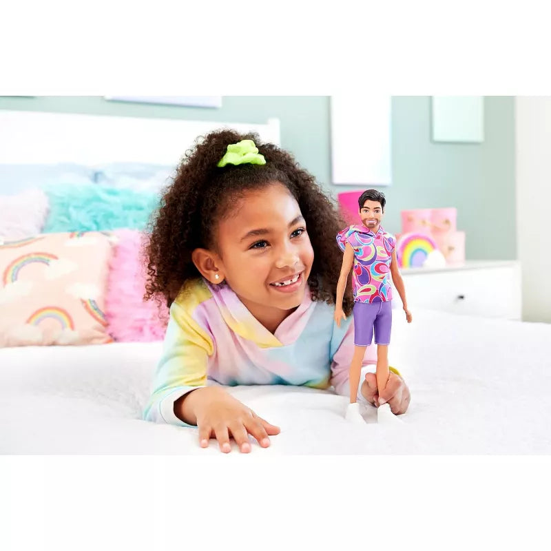 Barbie Fashionistas Ken Doll #227, With Totally Hair, 65th Anniversary thumbnail