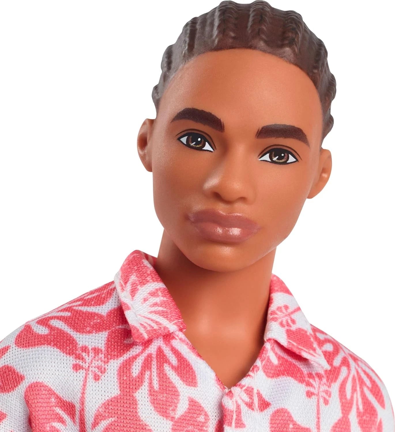 Barbie Fashionistas Ken Doll #235 with Braided Brown Hair thumbnail