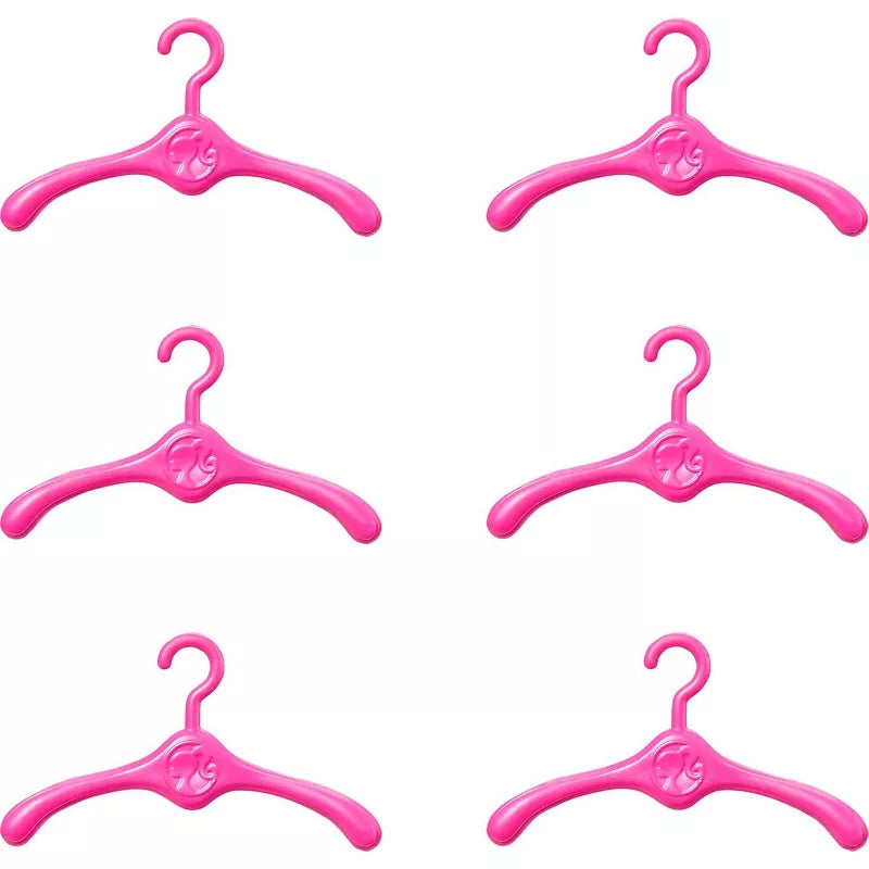Barbie Fashionistas Ultimate Closet Purple Portable Storage w/ 6 Hangers & Rack thumbnail