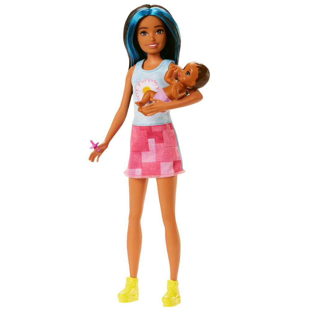 Barbie Skipper Babysitters Inc. Dolls and Playset - Brunette  HJY34 thumbnail