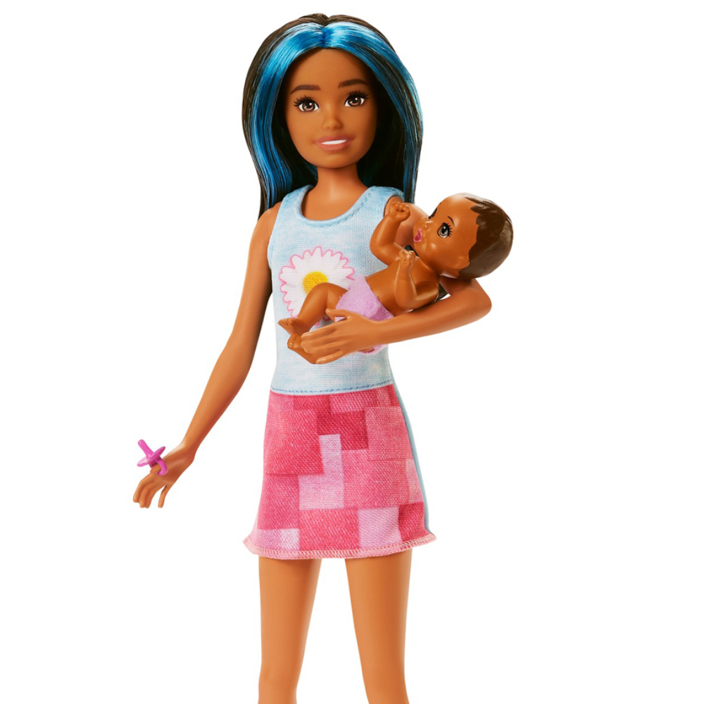 Barbie Skipper Babysitters Inc. Dolls and Playset - Brunette  HJY34 thumbnail