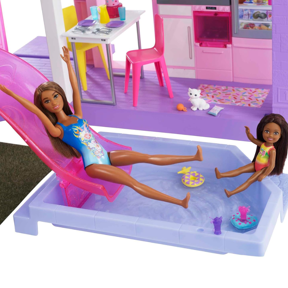Barbie 60th Celebration Dream House Playset HCD51 thumbnail