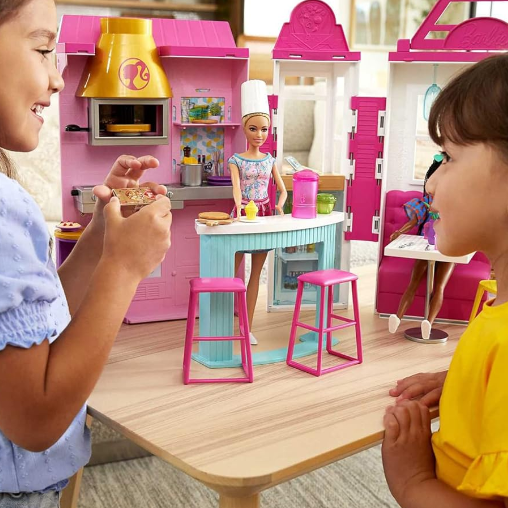 Barbie Cook and Grill Restaurant Playset thumbnail