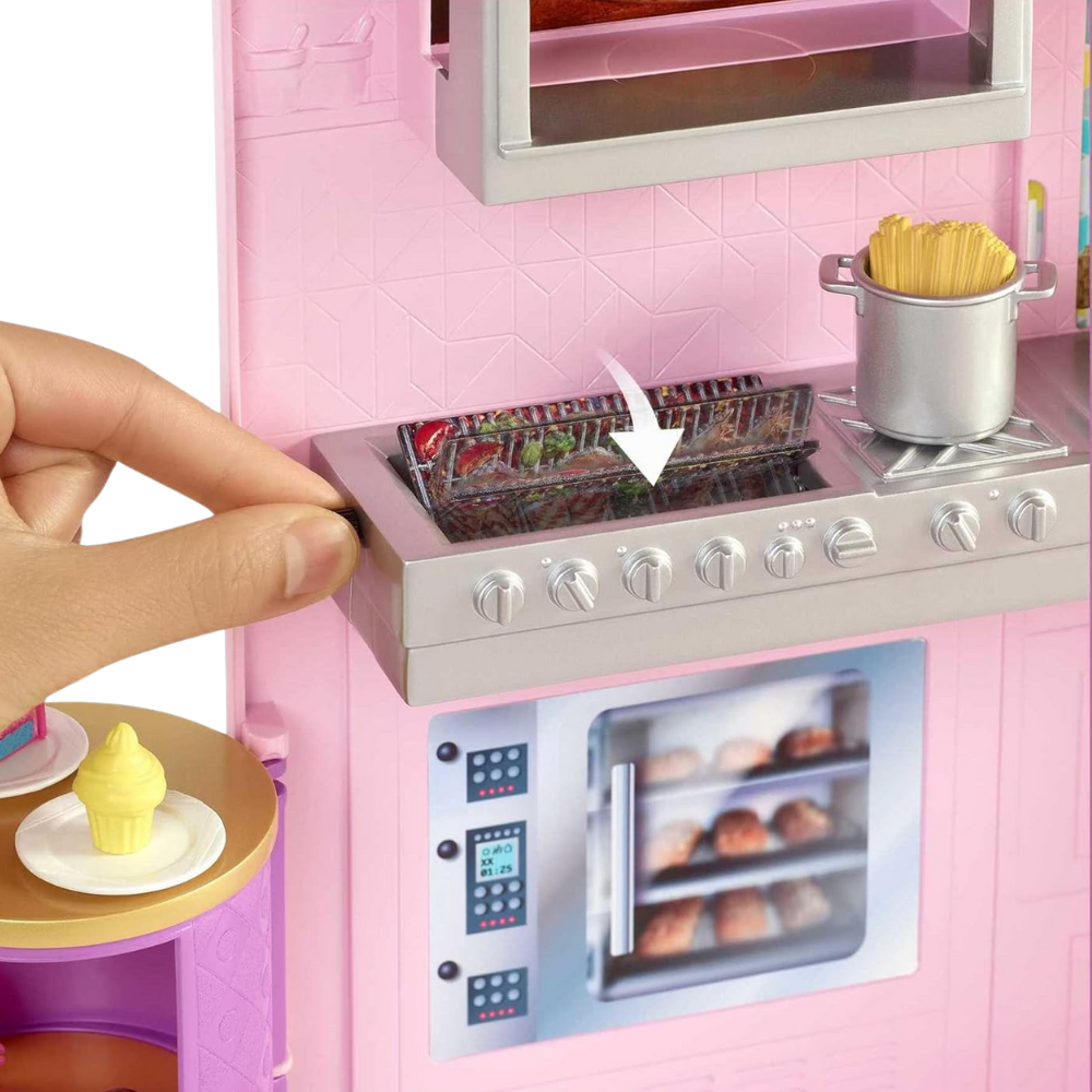 Barbie Cook and Grill Restaurant Playset thumbnail