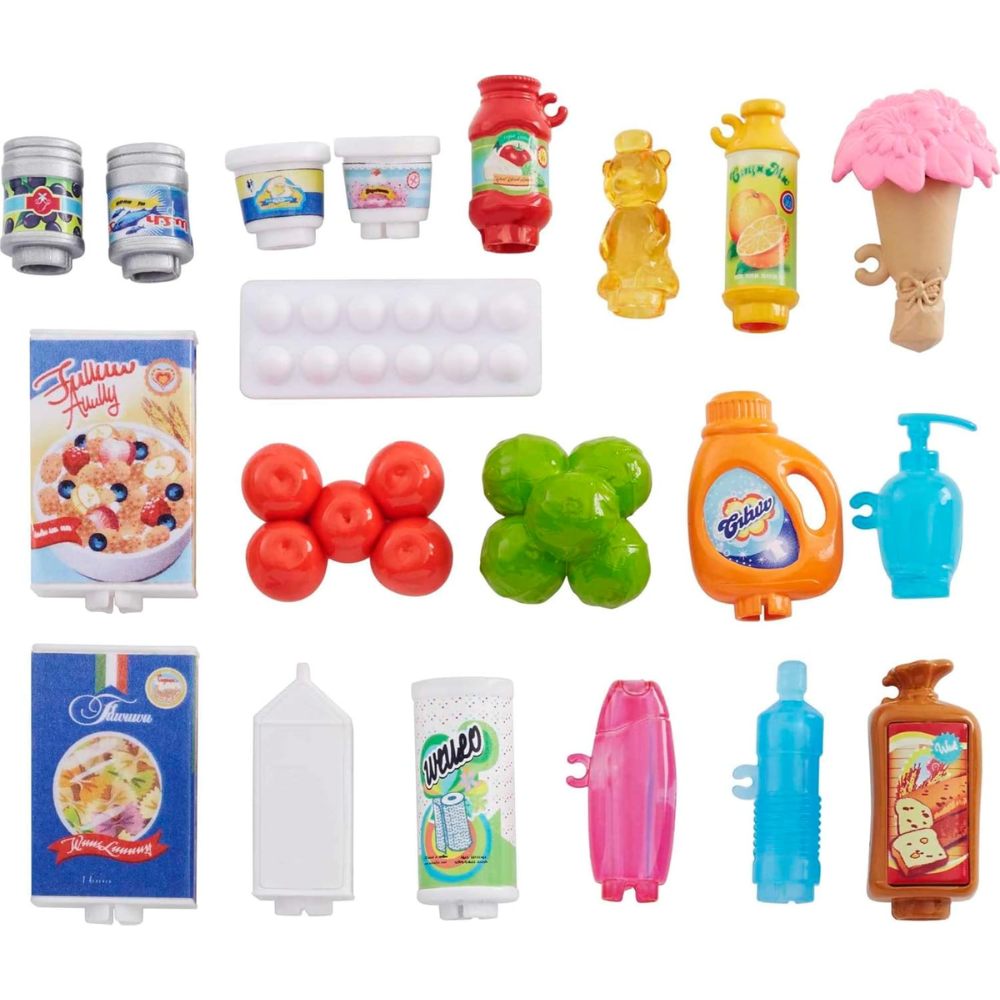 Mattel  Barbie Shopping Time Doll. Join Barbie for a shopping spree! With her blonde hair, blue eyes, and a stylish black dress adorned with pink flowers, along with tall white sneakers, Barbie is all set for summer fun and everyday errands. GTK94 thumbnail