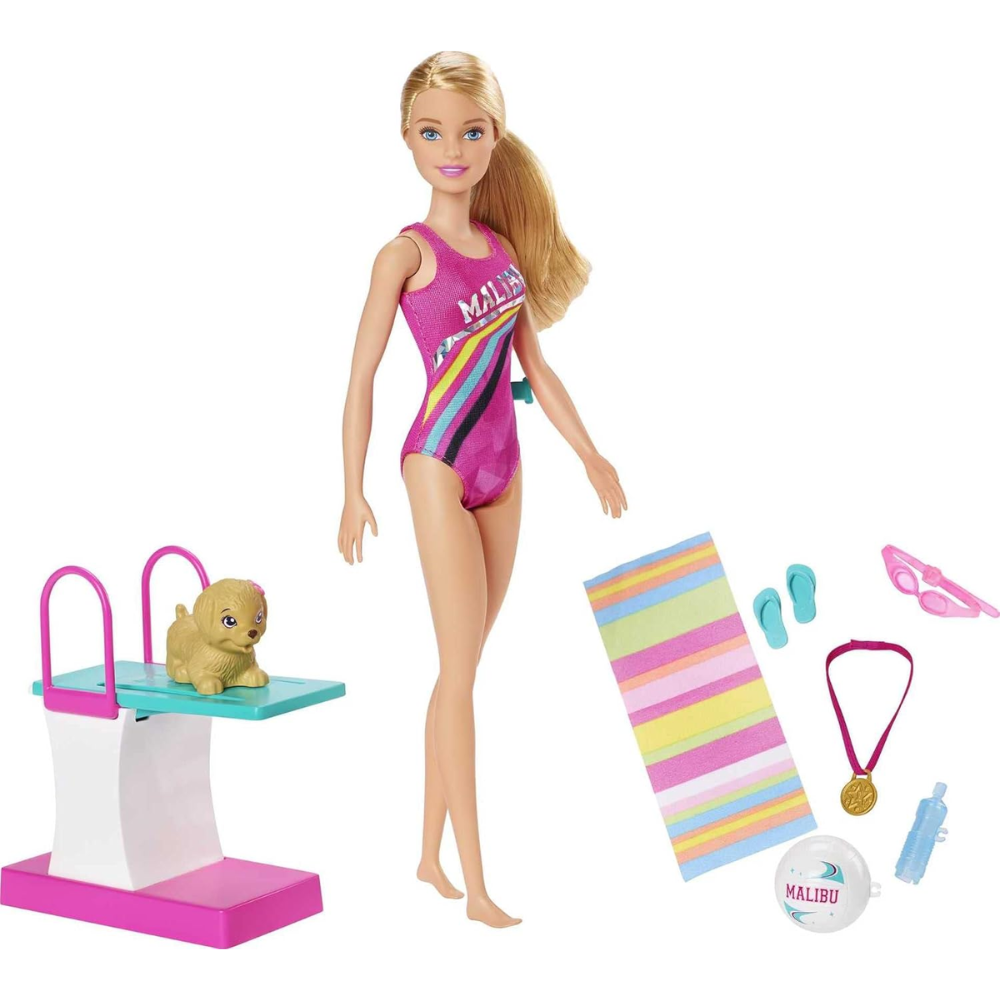 Barbie Dreamhouse Adventures Swim 'n Dive Doll GHK23 thumbnail