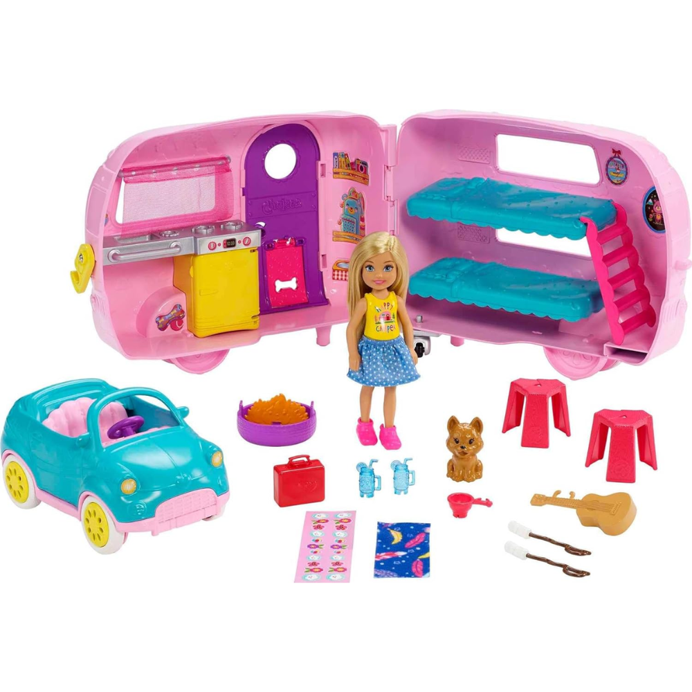 Barbie Club Chelsea Camper FXG90 thumbnail