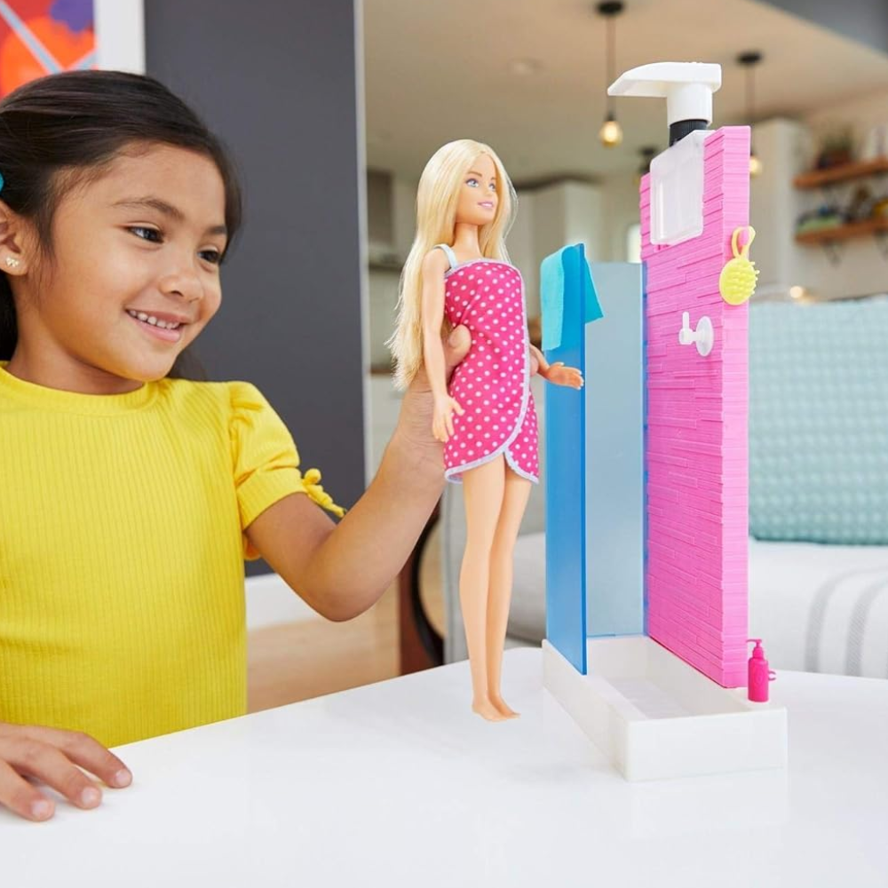 Barbie Bathroom with Working Shower thumbnail
