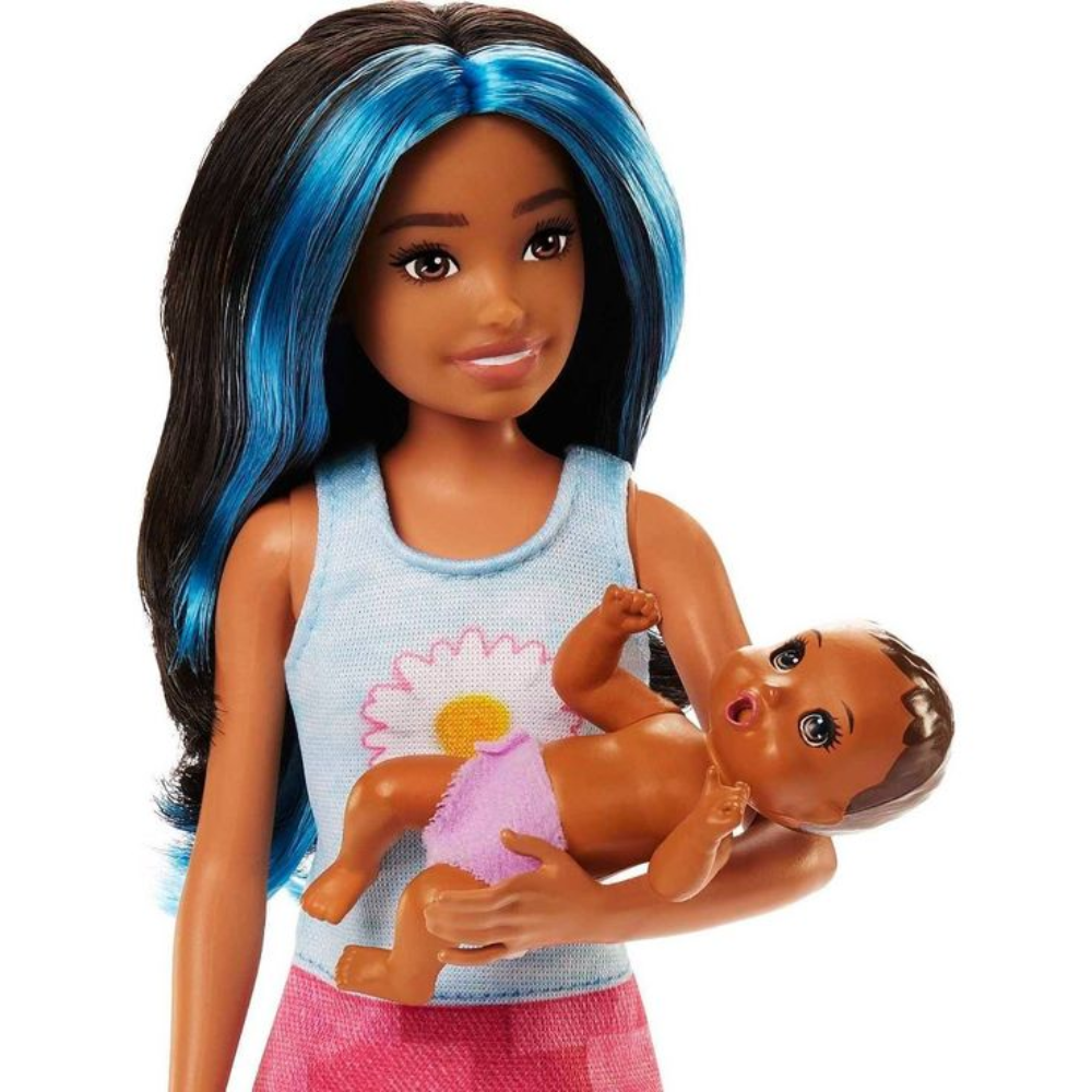 Barbie Skipper Babysitters Inc. Dolls and Playset - Brunette  HJY34 thumbnail