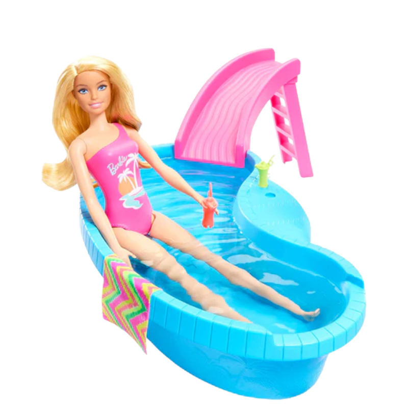 Barbie Doll & Pool Playset, Blonde thumbnail
