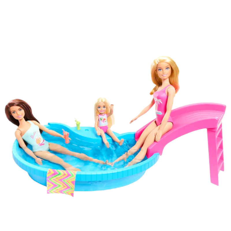 Barbie Doll & Pool Playset, Blonde thumbnail