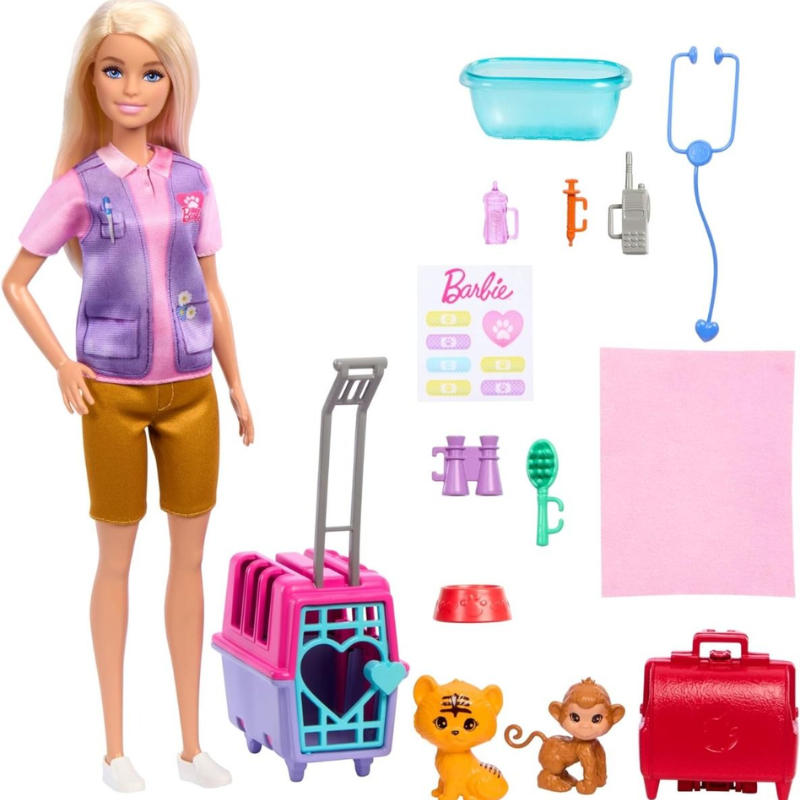 Barbie Animal Rescue Craft Set  HRG50 thumbnail