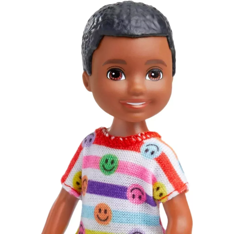 Barbie Chelsea Small Boy Doll Wearing Removable Romper HNY58 thumbnail