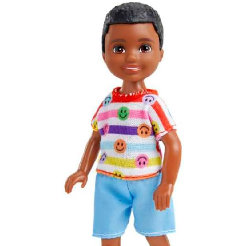 Barbie Chelsea Small Boy Doll Wearing Removable Romper HNY58 thumbnail