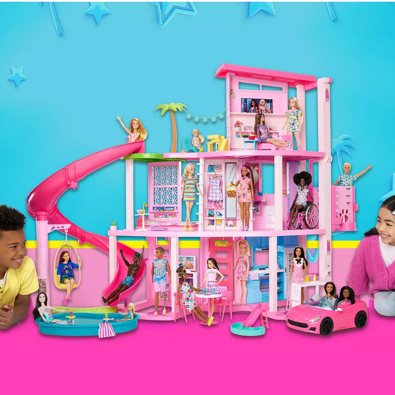 Barbie DreamHouse Doll House HMX10 thumbnail