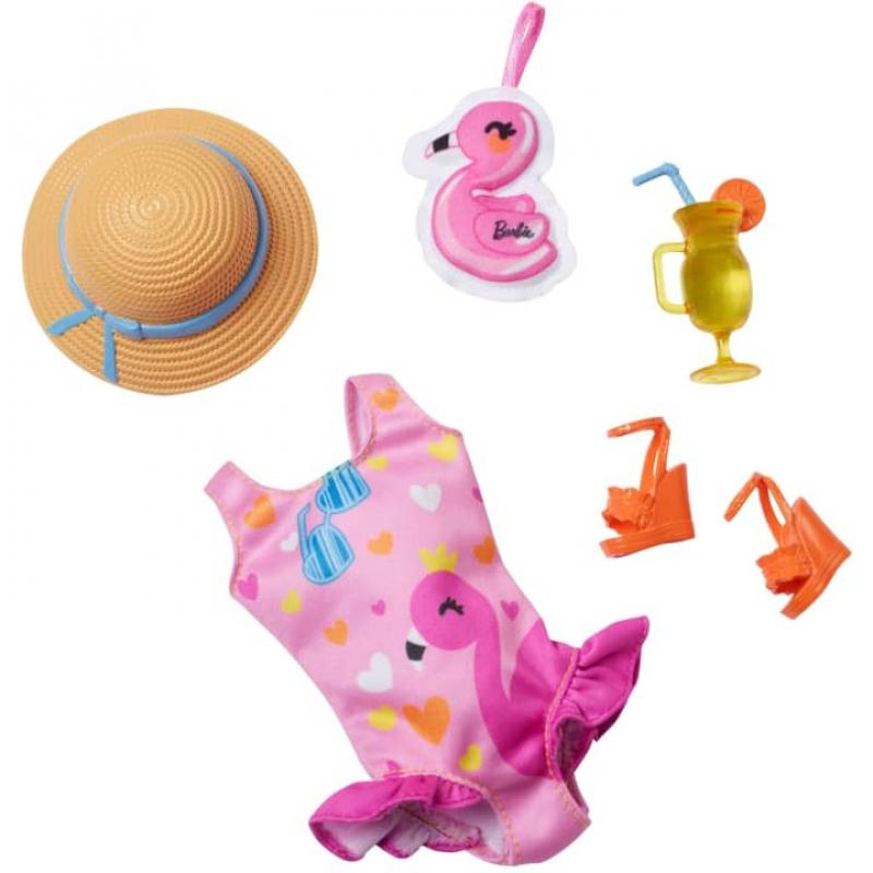 Barbie My First Beach Day Clothes Fashion Pack HMM56 thumbnail