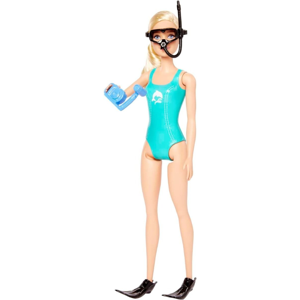 Barbie Dolls & Accessories, Marine Biologist Doll HMH26 thumbnail