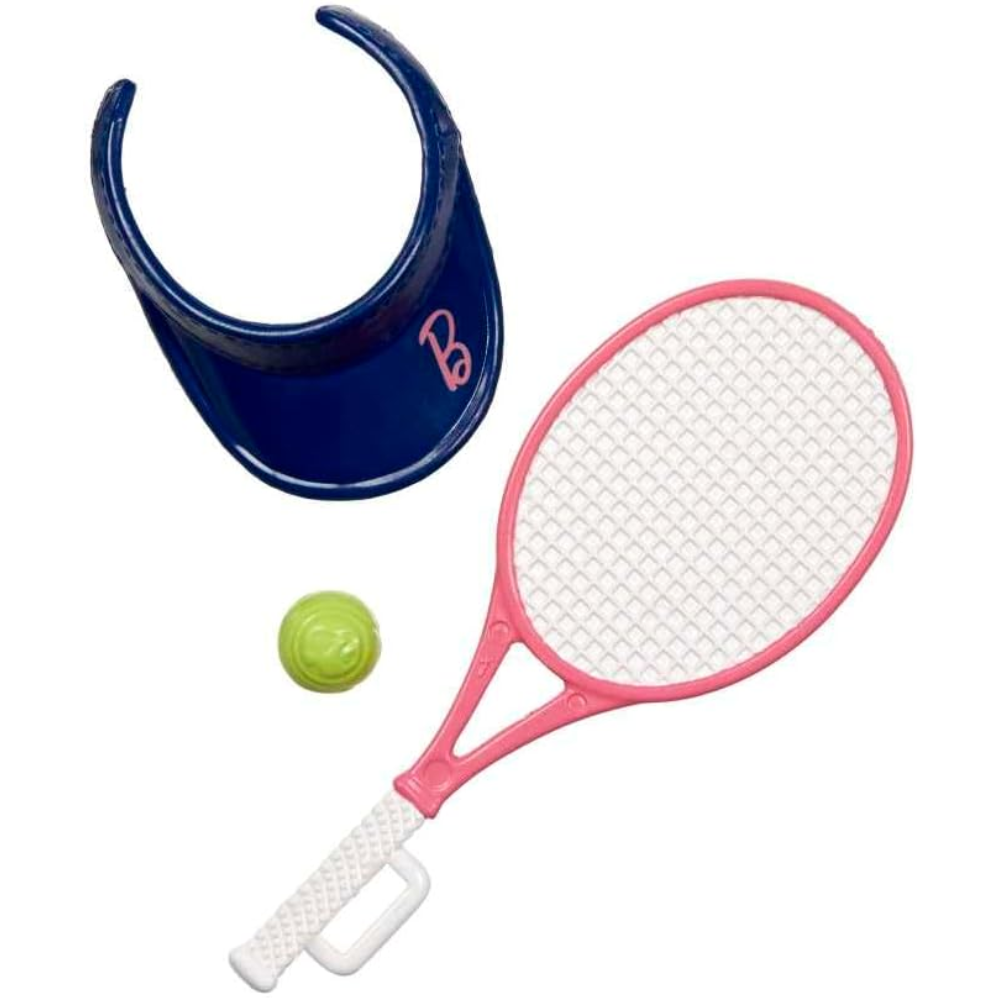 Barbie Careers Fashion Doll & Accessories, Made to Move Tennis Player This Barbie tennis champion doll is set to ace the game with 22 movable joints, allowing kids to assist her in serving, volleying, and playing! HKT73 thumbnail