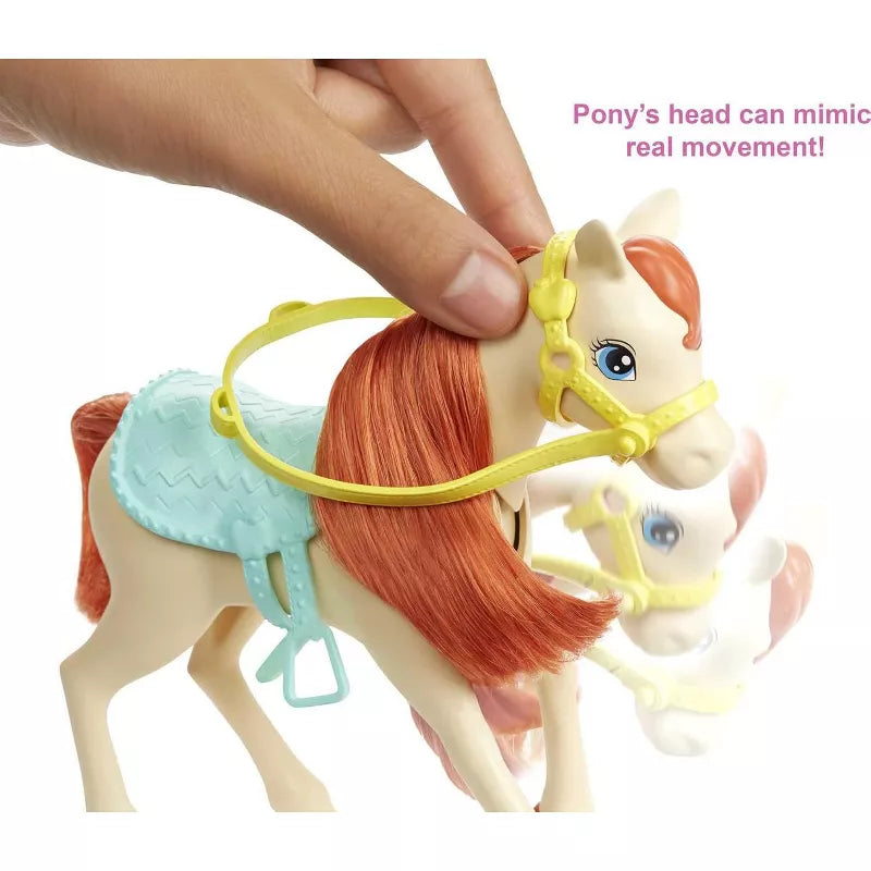 Barbie Hugs 'N' Horses Playset with Barbie & Chelsea Dolls, 15+ Accessories thumbnail