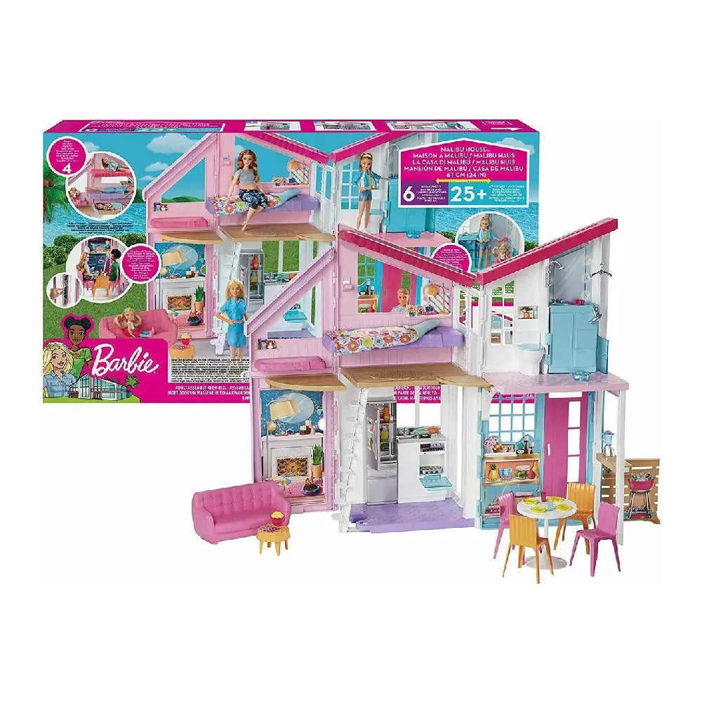 Barbie Malibu House Playset FXG57 thumbnail