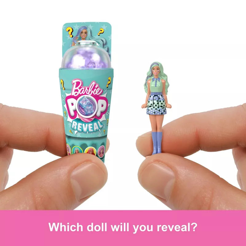 Barbie Mini BarbieLand Pop Reveal Dolls, 1.5-inch Doll with Surprise Sensory Reveal (Styles May Vary) thumbnail