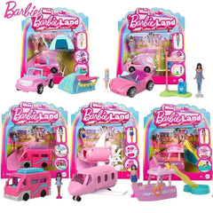 Barbie Mini Barbie Land Collectible Playsets With 1.5-Inch Doll And Interactive Play Areas