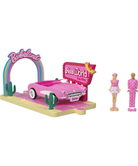 Barbie Mini Barbie Land The Movie Vehicle Collection – Miniature Movie-Inspired Cars with Mini Dolls & Accessories