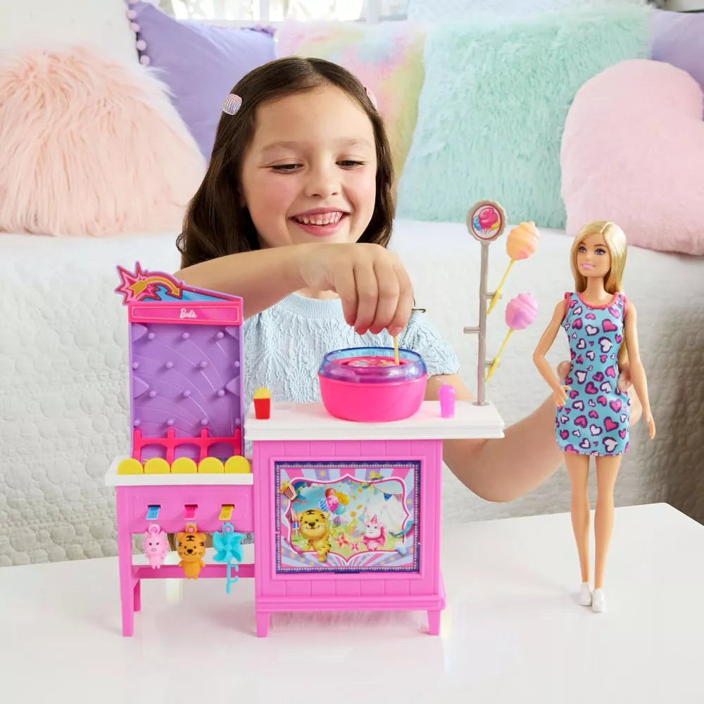 Barbie Beach Detectives Cotton Candy Booth Playset thumbnail