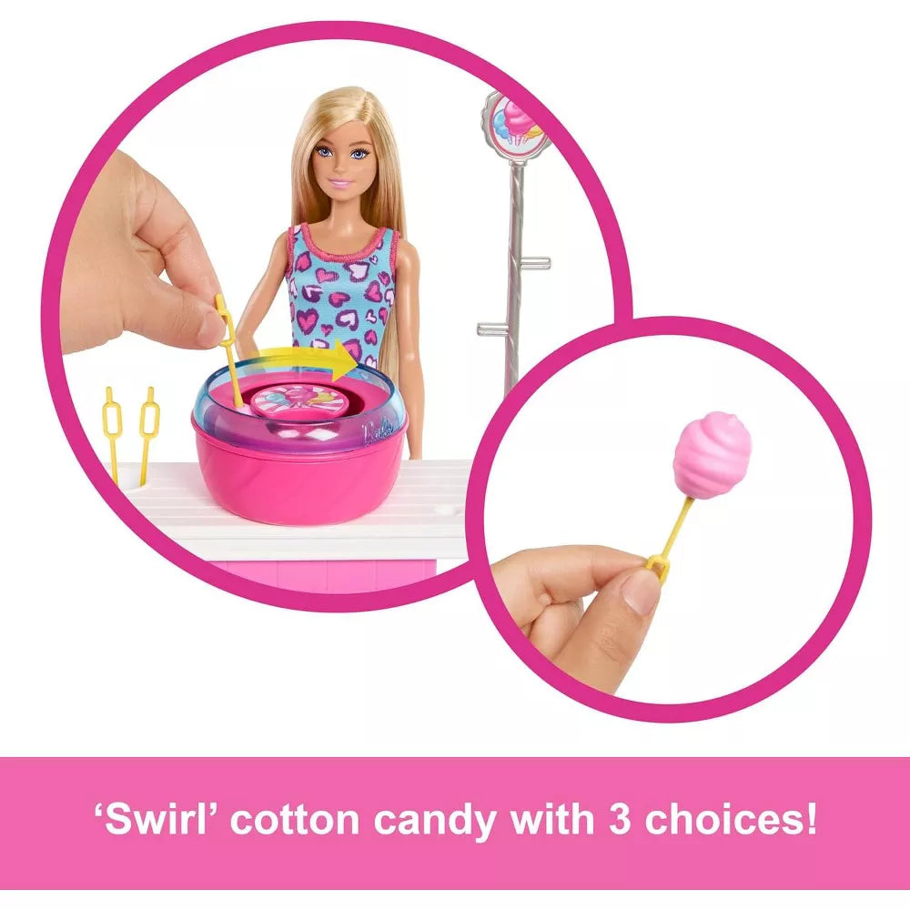 Barbie Beach Detectives Cotton Candy Booth Playset thumbnail