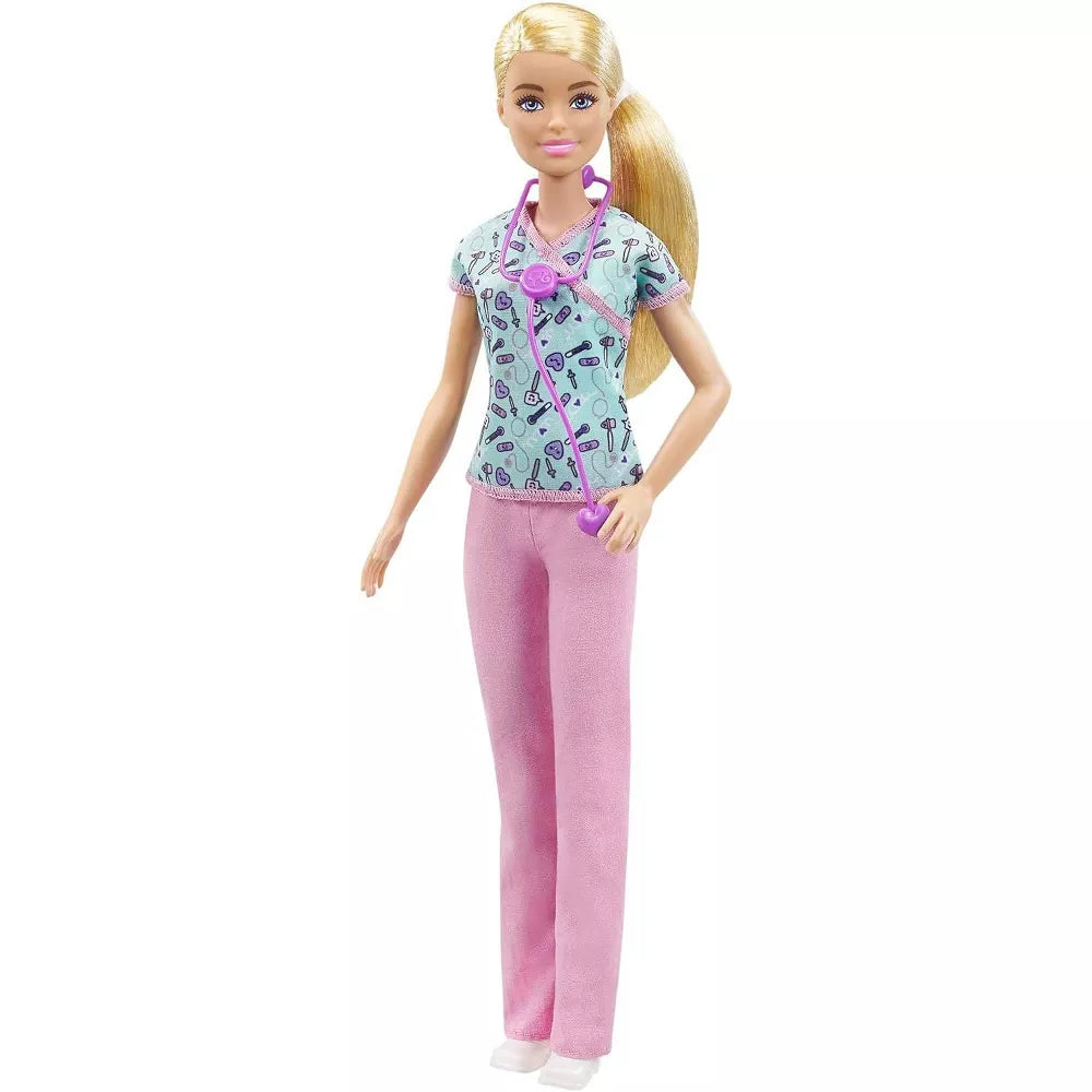 Barbie Nurse Fashion Doll with Stethoscope
