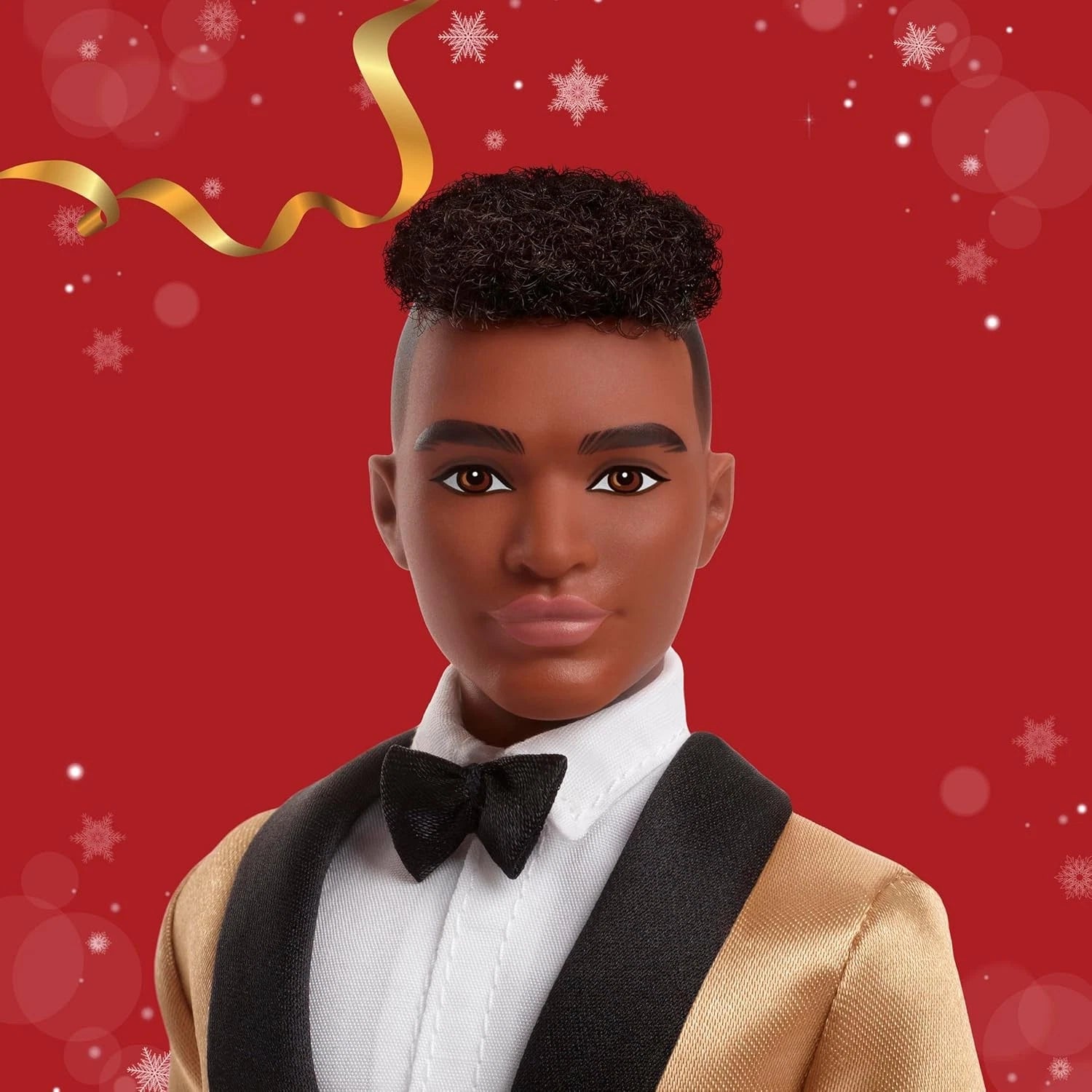Barbie Signature 2025 Holiday Blonde Ken Collectible Doll with Festive Outfit, Accessories, and Collector-Quality Design for Display and Imaginative Play thumbnail