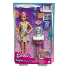 Barbie Skipper Doll & Playset , Babysitting Set HTK35
