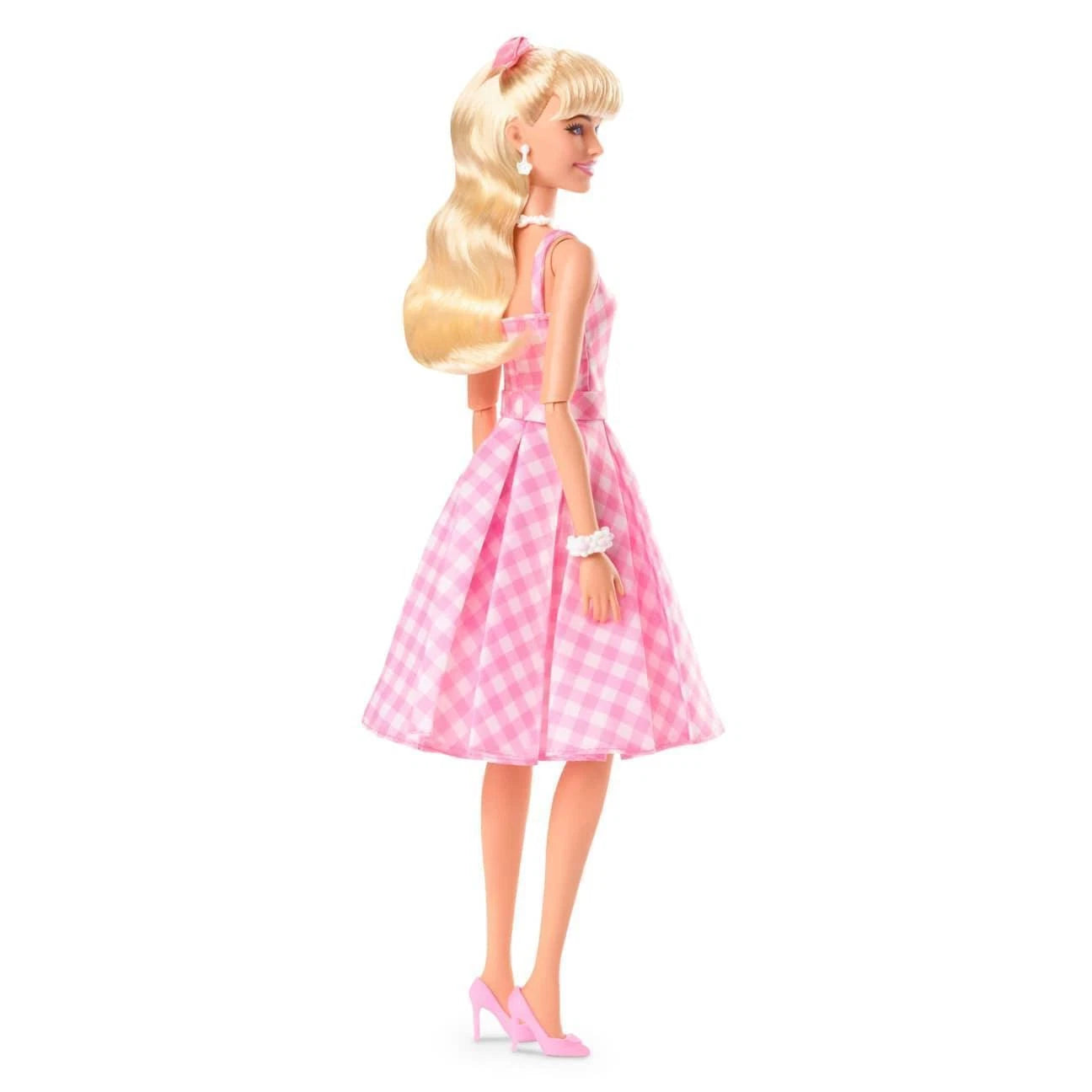 Barbie The Movie Doll, Margot Robbie As Barbie In Gingham Dress thumbnail