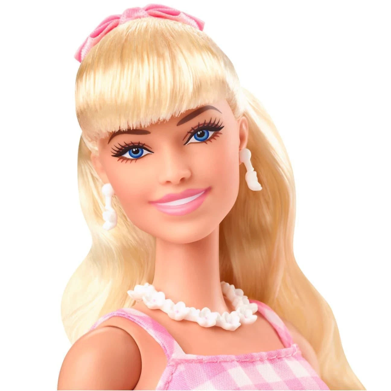 Barbie The Movie Doll, Margot Robbie As Barbie In Gingham Dress thumbnail