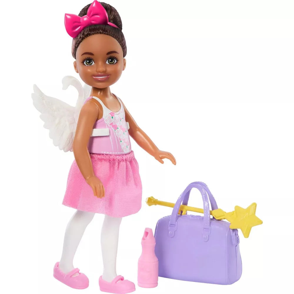 Barbie Chelsea Ballerina Doll with 5 Dance Accessories thumbnail