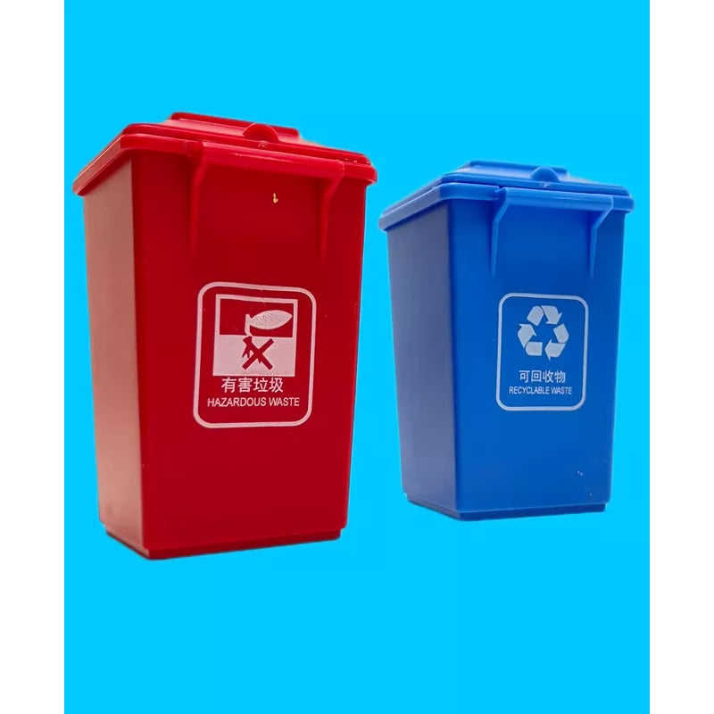 Big Daddy - Green City Sanitation Truck - DUO Trash & Recycling Cans with Lifting & Dumping Action thumbnail