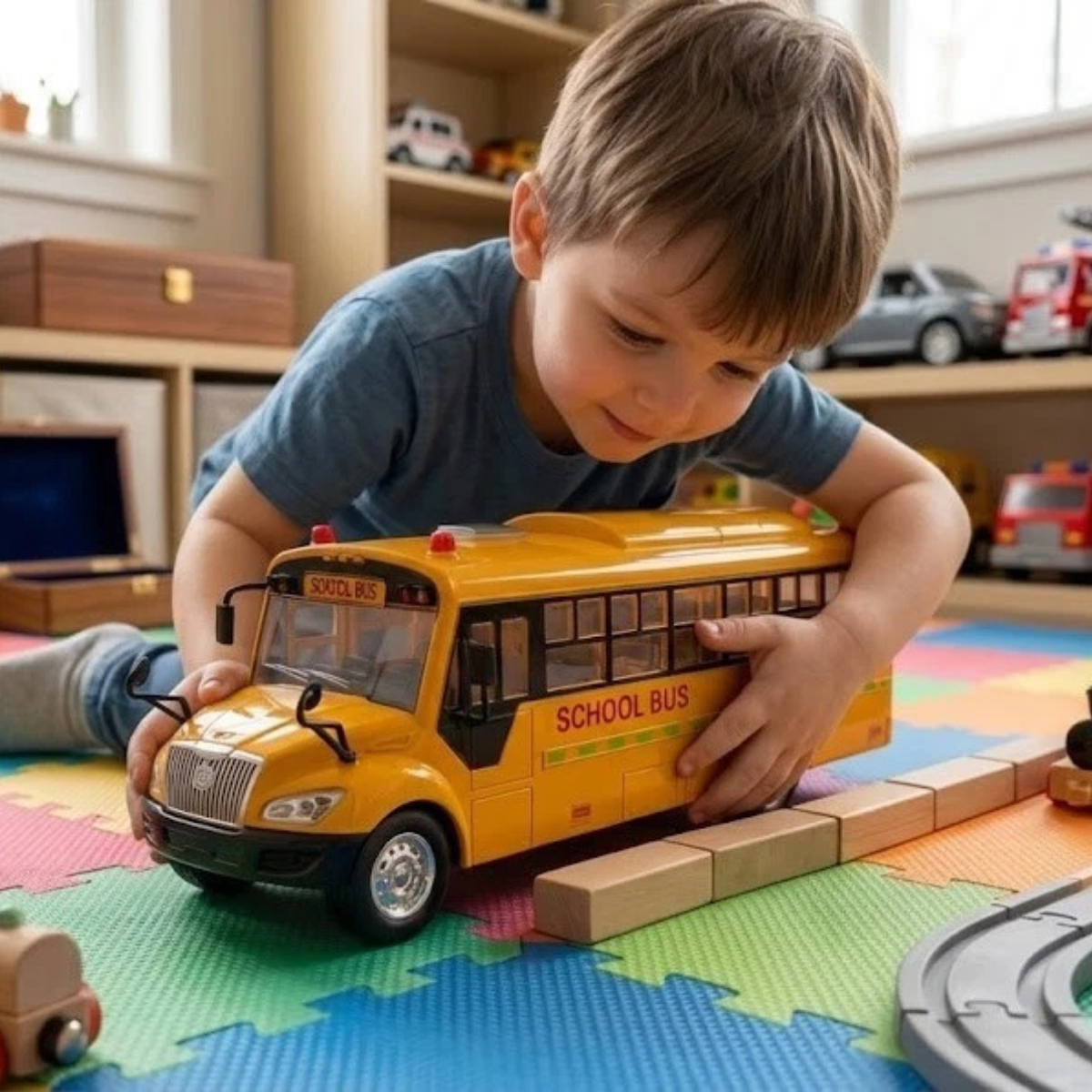 Big Daddy Singing School Bus Toy – Lights & Sounds thumbnail