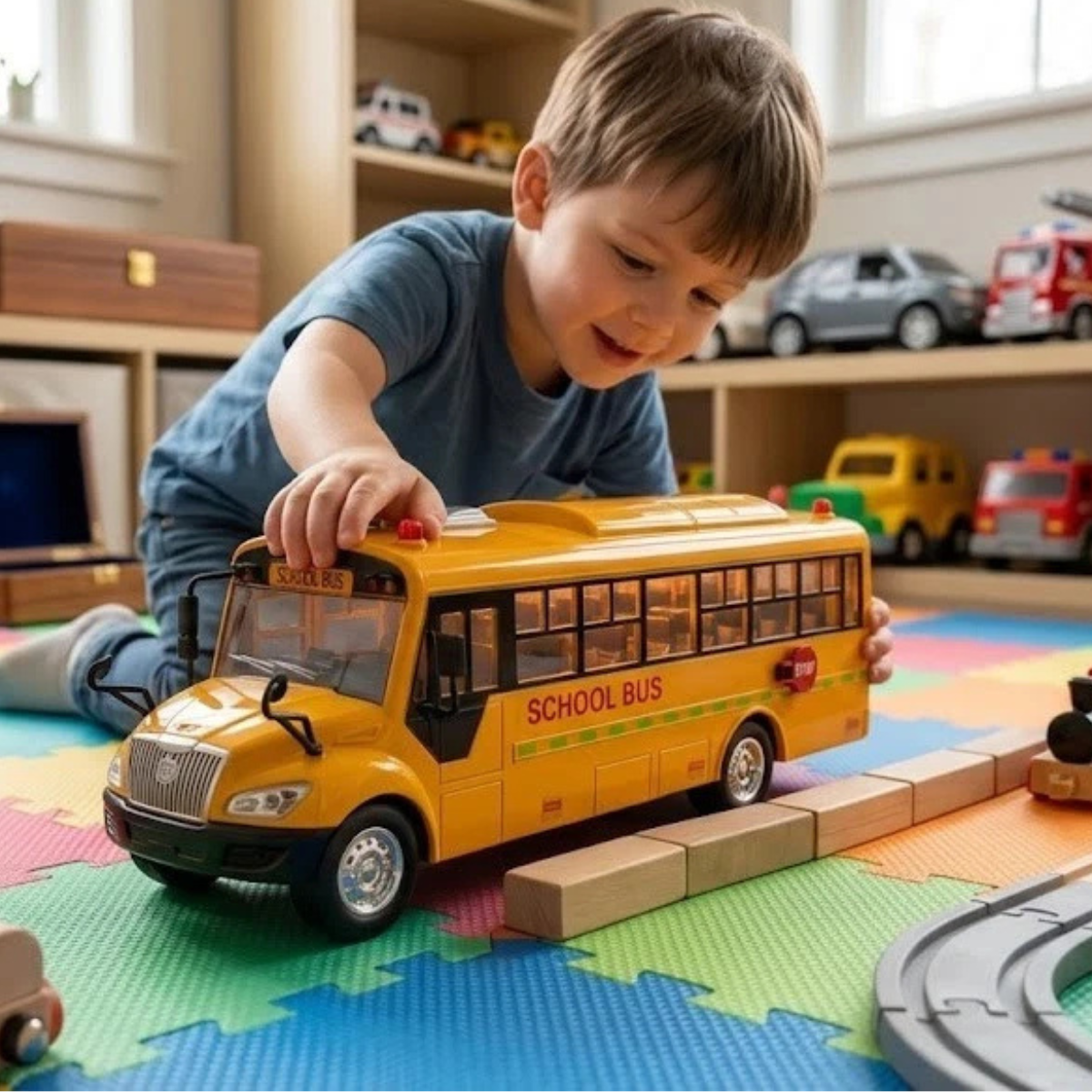 Big Daddy Singing School Bus Toy – Lights & Sounds thumbnail