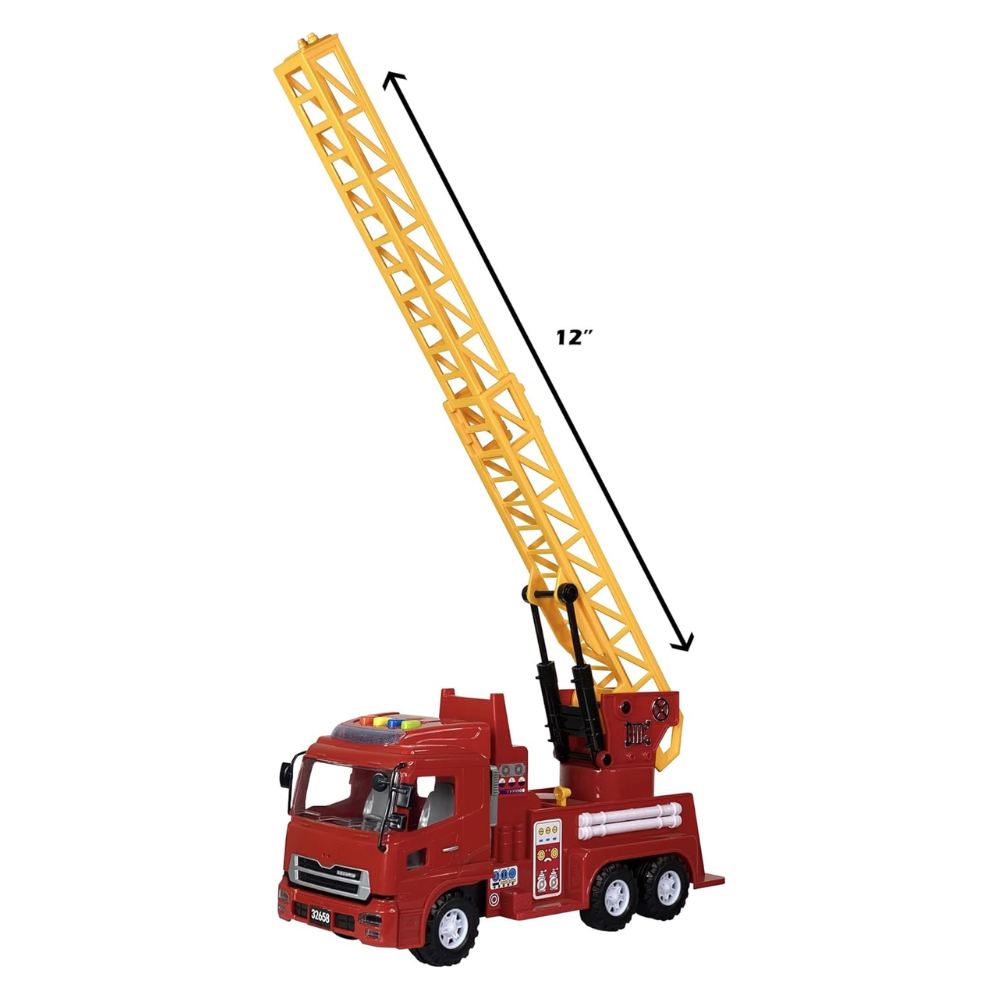 Big Daddy Extra Big Heavy Duty Toy Truck Series (Fire Truck Ladder) Bring on the Action! The Big Daddy Fire Truck is the perfect toy for young, imaginative minds—especially those who dream of becoming firefighters one day. BD-32658 thumbnail
