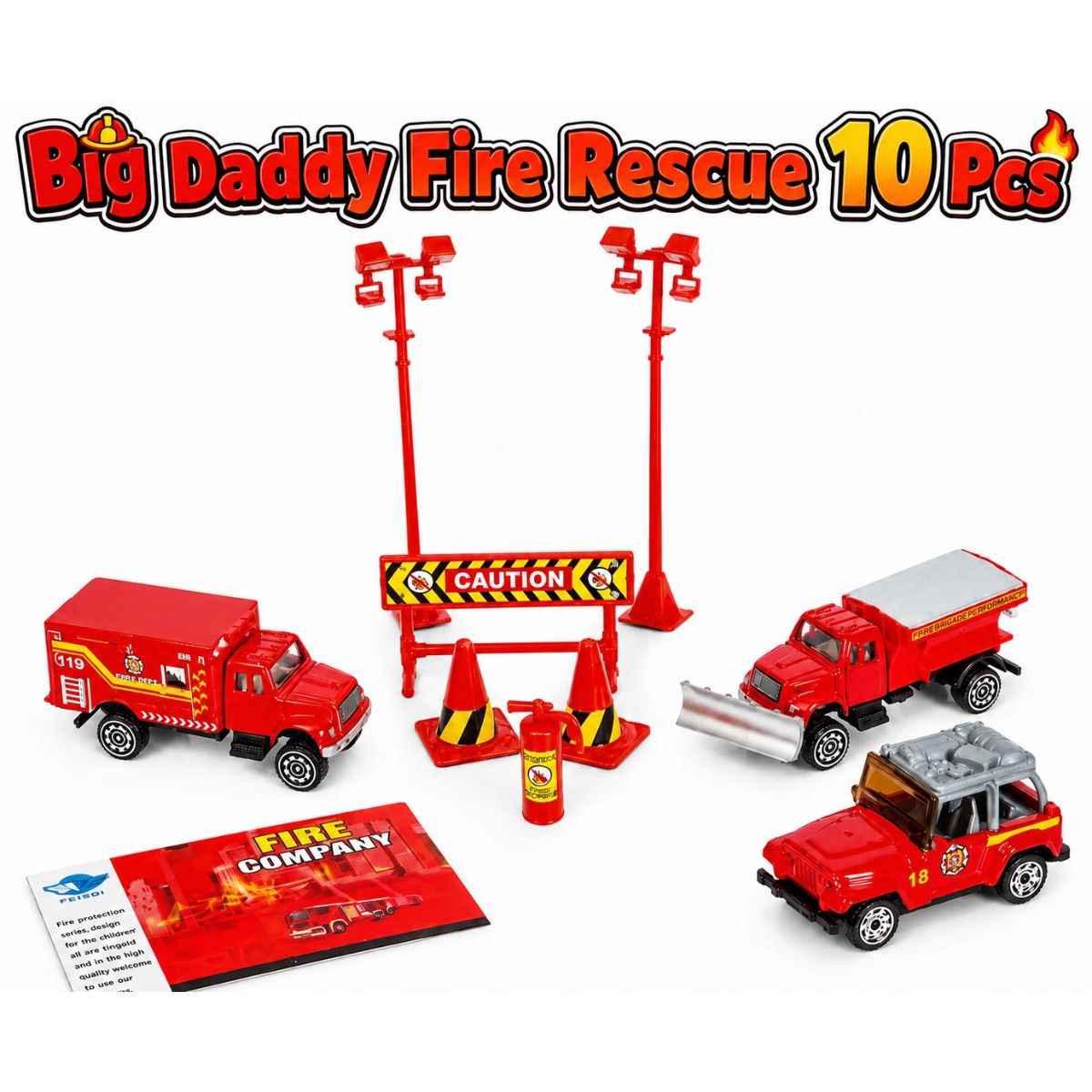 Big Daddy Fire Rescue Play Set with Accessories thumbnail