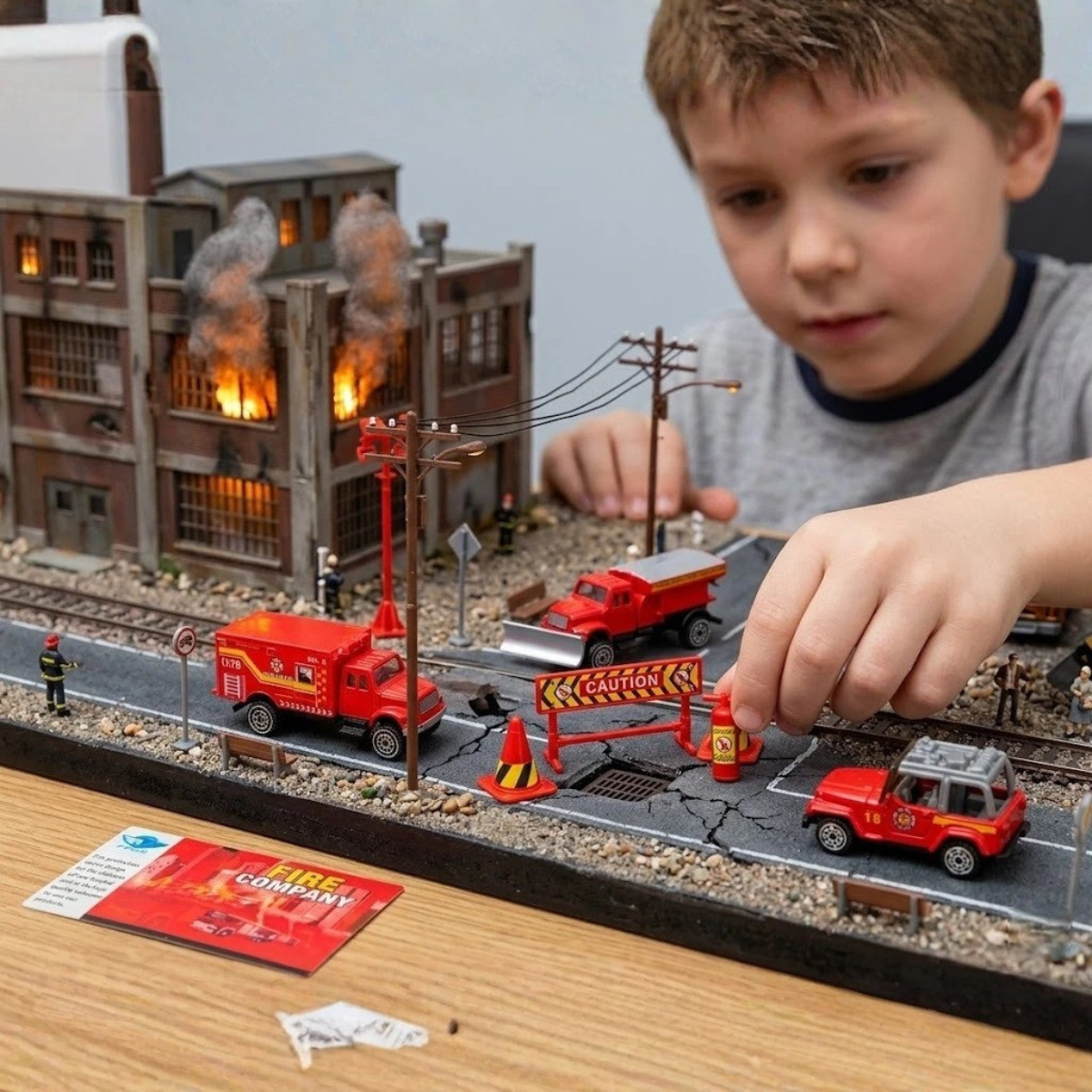 Big Daddy Fire Rescue Play Set with Accessories thumbnail