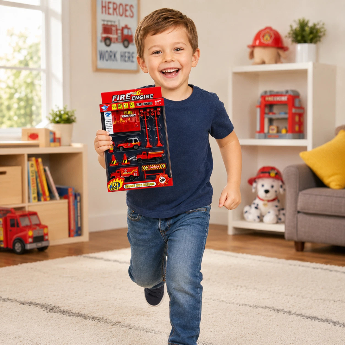 Big Daddy Fire Rescue Play Set with Accessories thumbnail